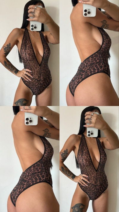 Body culotte print 