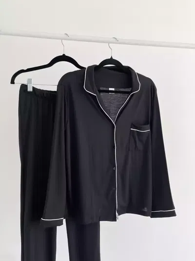 Pijama Prada negro