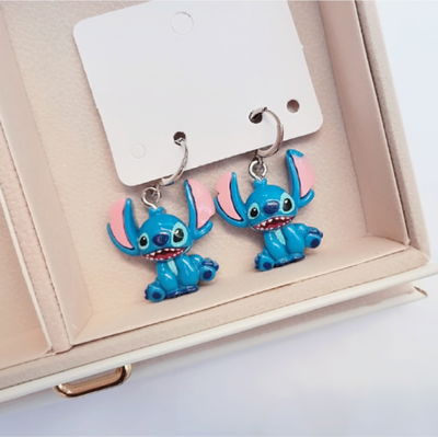 Aros Kawaii Stich Re Feliz