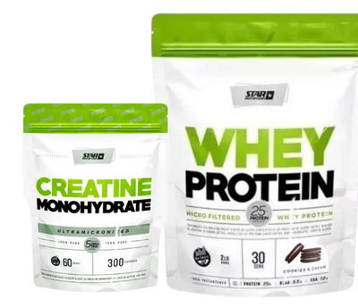 Star Nutrition Combo Proteína + Creatina Doypack 