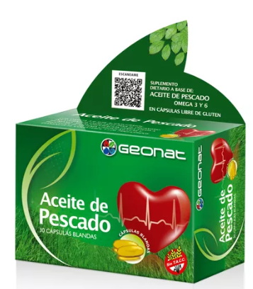 GEONAT - Aceite de pescado x 30 CAPS.