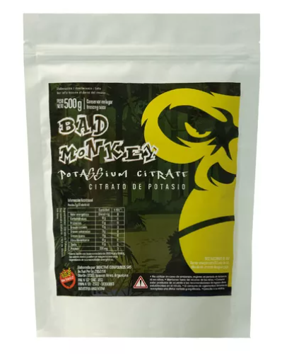 BAD MONKEY - Citrato de Potasio x 500GR