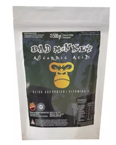 BAD MONKEY - Acido Ascorbico x 500GR