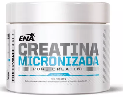 ENA - Creatina Micronizada Sin Sabor x 150GR