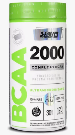 Star Nutrition BCAA 2000 x 120 CAPS.