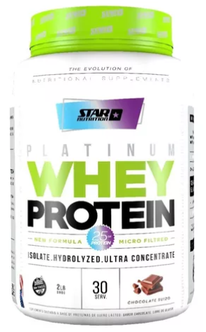 Star Nutrition Platinum Whey Protein 2LBS