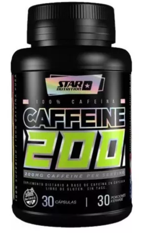 Star Nutrition Caffeine 200 x 30 Caps.