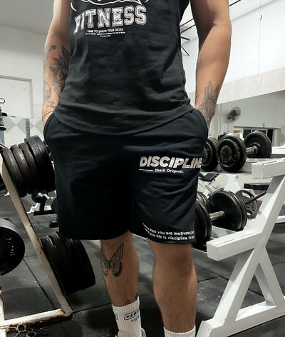 Pantalón Short "Discipline" Negro