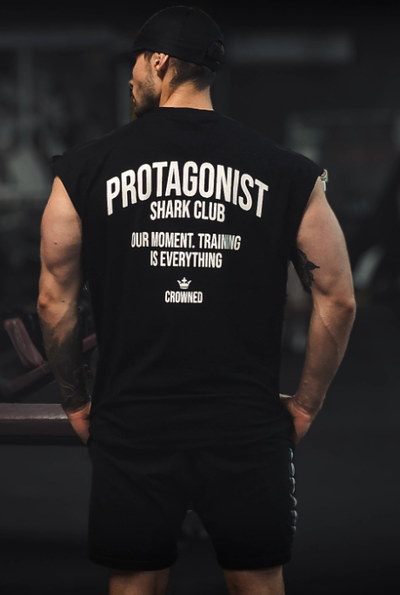Musculosa "Be Protagonist" - Negro
