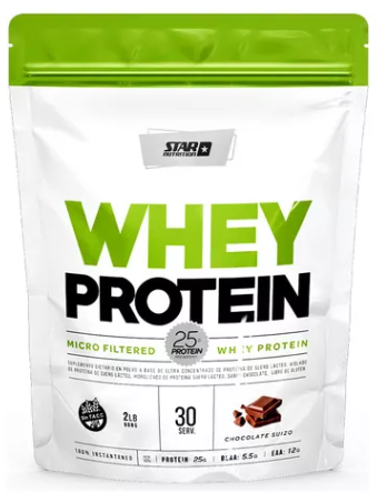 Star Nutrition Whey Protein 908g Doypack En Polvo