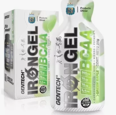 GENTECH - Iron Gel c/ BCAA x 6 UNID.