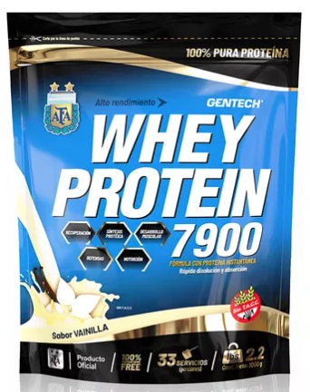 GENTECH - Whey Protein 7900 x 1KG