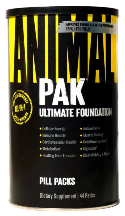 Universal - Animal Pak x 144 TABS.