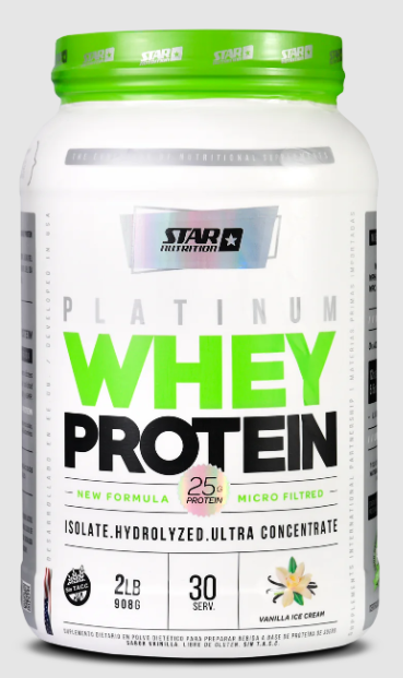 Star Nutrition Platinum Whey Protein 2LBS