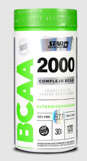 Star Nutrition BCAA 2000 x 120 CAPS.