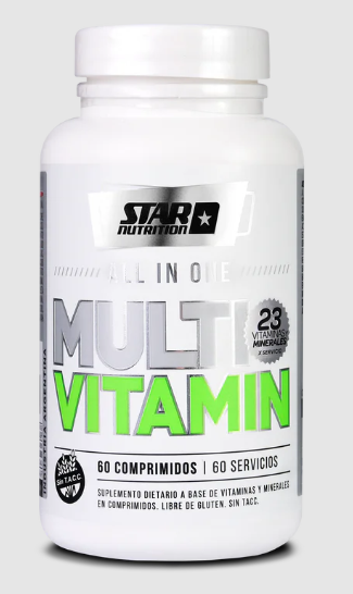 Star Nutrition ALL IN ONE VITAMIN x 60 caps.
