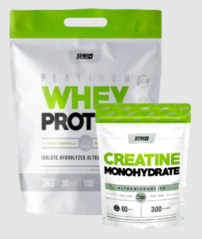 Star Nutrition - Combo Proteina 3Kg + Creatina Doypack 300gr 