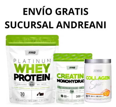 Combo SPORT Proteína + Creatina + Colágeno 