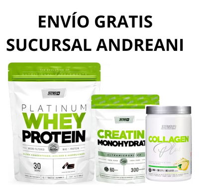 Combo HEALTHY Proteína + Creatina + Colágeno 