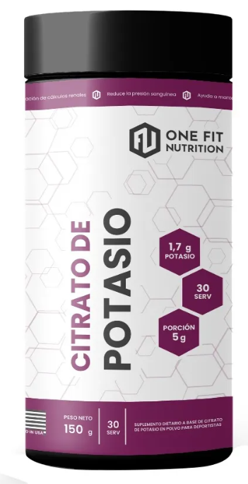 ONE FIT - Citrato De Potasio Sabor Neutro