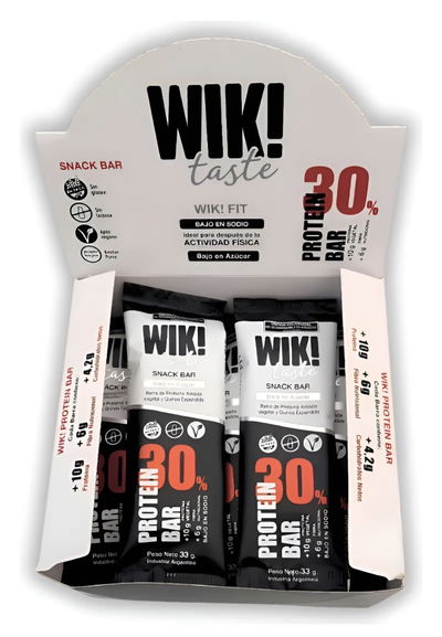 WIK TASTE - Barritas Proteicas caja x 15 unid.