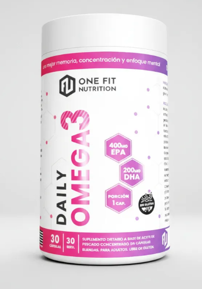 ONE FIT -Omega 3 Sin Mercurio x 30 Caps