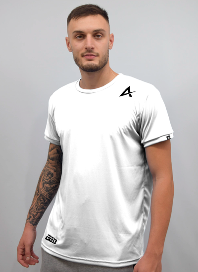 OSLO - Remera Drifit Blanca PADEL - TENIS - GYM