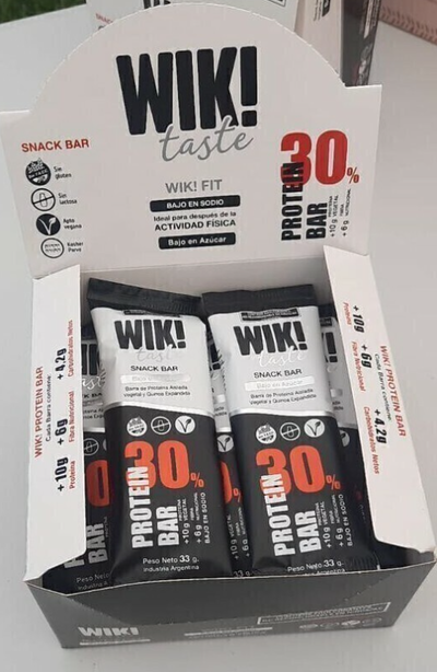 WIK TASTE - Barrita proteica caja x 15 unid.
