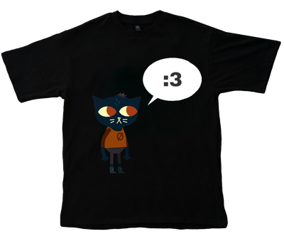 REMERA NIGHT IN THE WOODS