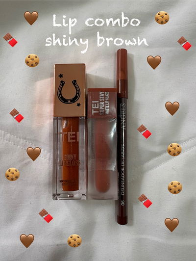 LIP COMBO SHINY BROWN