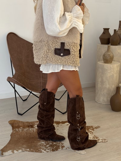 Botas Mila - Chocolate