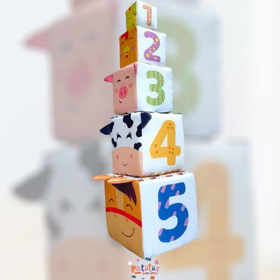 Totém animales de granja