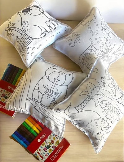 Souvenir Almohadón 10 unidades DOBLE 