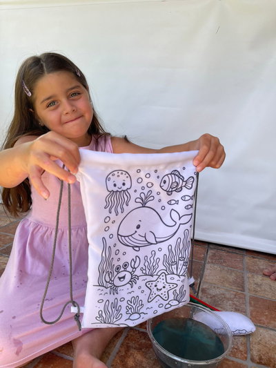 Mochilas para colorear