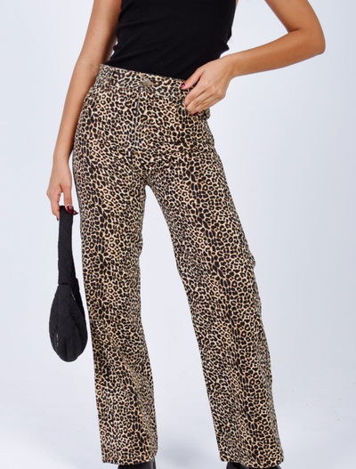 WIDELEGS ANIMAL PRINT 