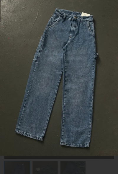 Jeans baggy carpintero