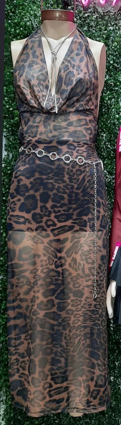 VESTIDO ANIMAL TULL