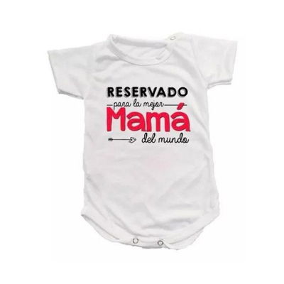 Body Bebe Manga Corta Personalizado