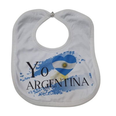 Babero Personalizado Tela y Broche