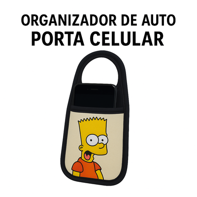 Organizador de Auto Porta Celular