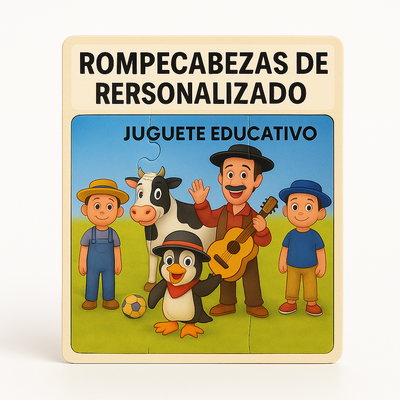 Rompecabezas Madera 15x20