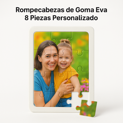 Rompecabezas Goma Eva 8 Piezas