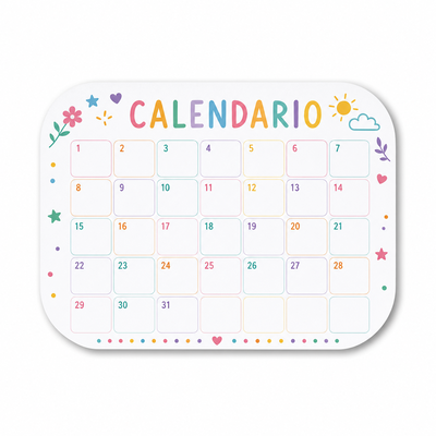 Pizarra Magnética Personalizable | Organizá tu Mes con Estilo