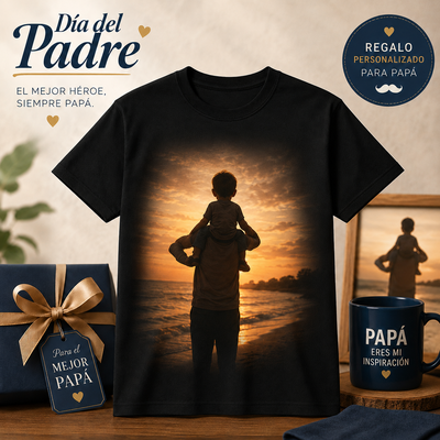 Remera Personalizada 100% Algodón Peinado TecPic - Impresión DTF HD Premium + Diseño Único