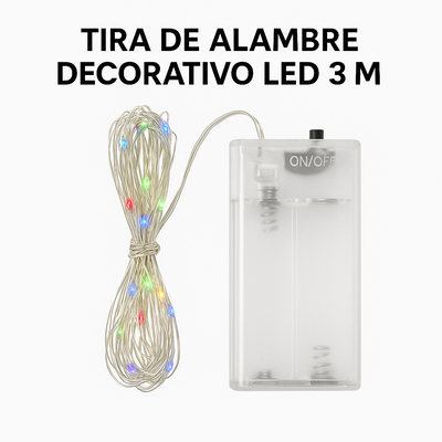 Tira de Luz Alambre Decorativo