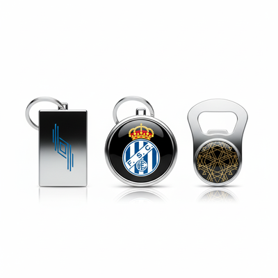 LLavero de Metal Personalizable