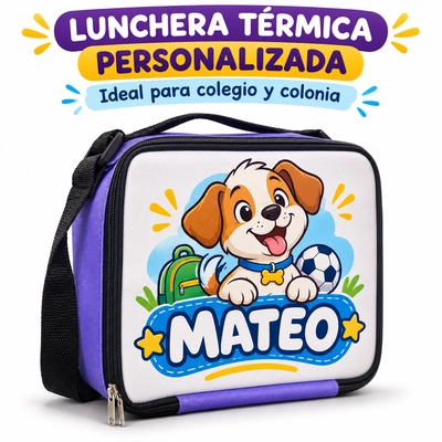 Lunchera Térmica Personalizada con tu Foto o Diseño | TecPic Store