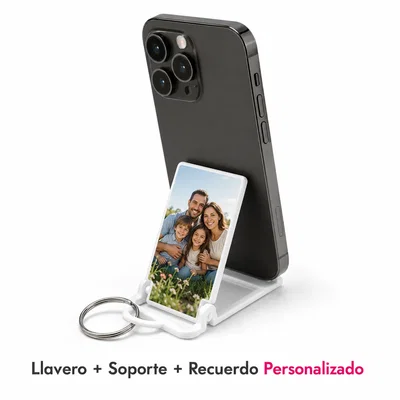 Llavero Porta Celular Personalizado: Tus Recuerdos Siempre a Mano