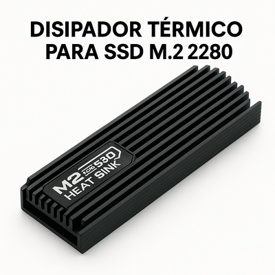 Disipador De Aluminio Almohadilla Térmica M2 Ps5 Compatible!