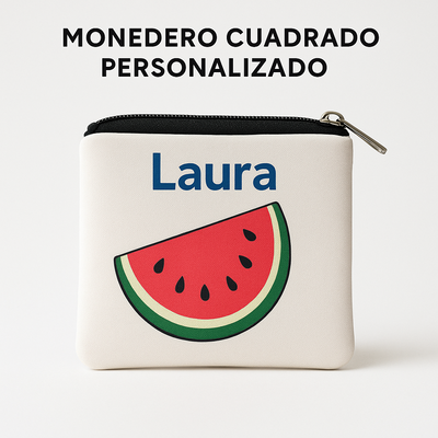 Monedero Cuadrado Neopren